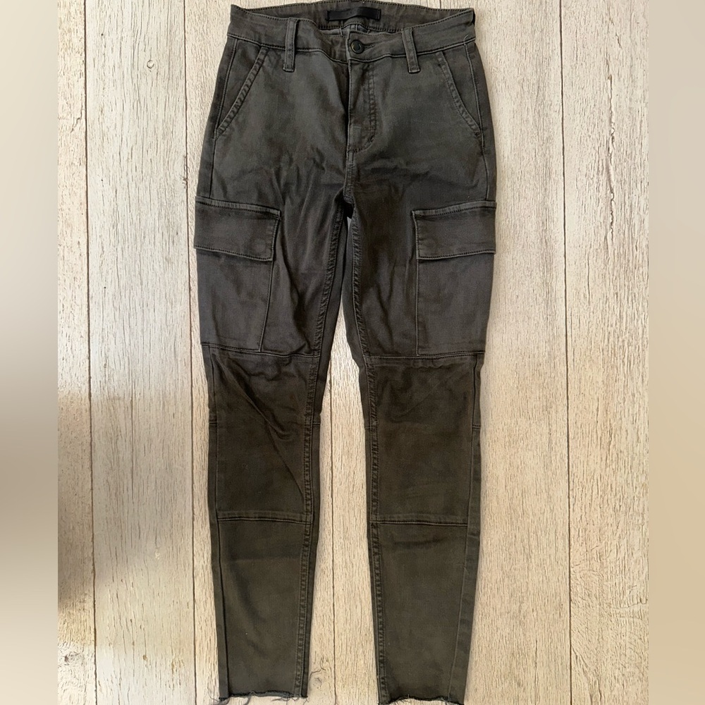 Joe's Jeans Women's Skinny Cargo Pants | Olive Green | Size 24